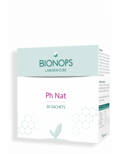 Bionops PH Nat 30 sachets - Régule l'équilibre Acido -Basique - Anti acidité gastrique