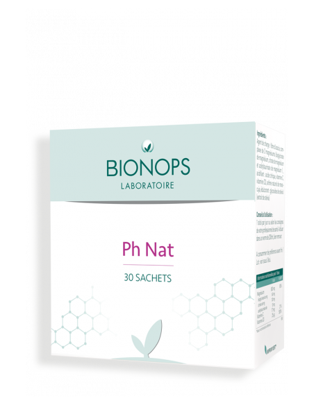 Bionops PH Nat 30 sachets - Régule l'équilibre Acido -Basique - Anti acidité gastrique