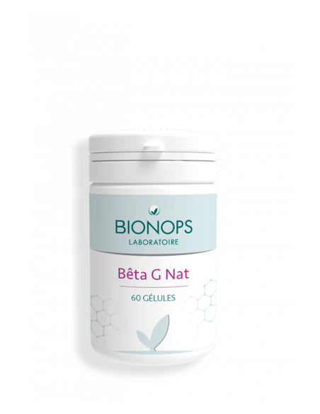 Bionops Bêta G Nat 60 gélules - Bêta Glucanes Yestimun