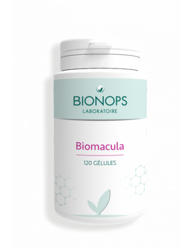 Bionops Biomacula 120 gélules - Complément alimentaire pour les yeux , la vision et la DMLA