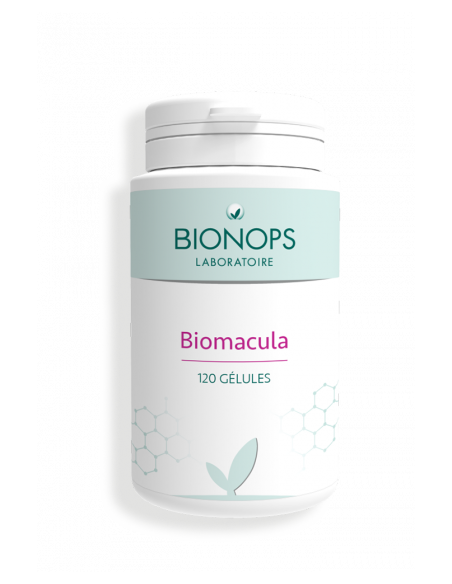 Bionops Biomacula 120 gélules - Complément alimentaire pour les yeux , la vision et la DMLA