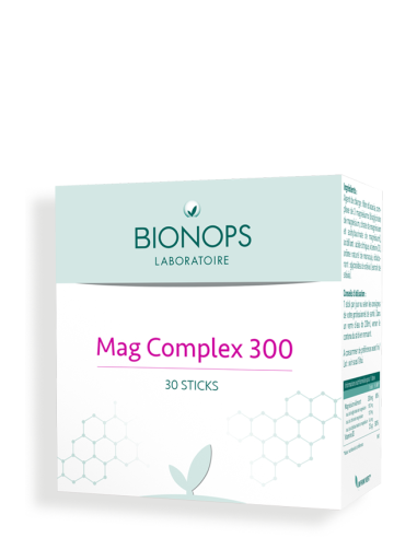 Bionops Max Complex 300 - 3 forms of magnesium - 300 mg per powder stick