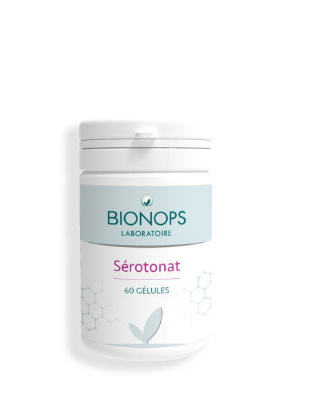 Bionops Sérotonat 60 gélules - Millepertuis + L-Tryptophane + Rodhiole + Safran + Vitamines B