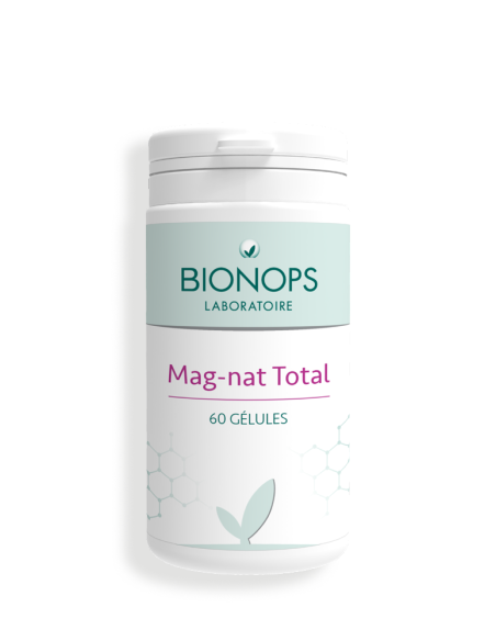 Bionops Mag Nat Total 60 gélules - 280 mg de Magnésium