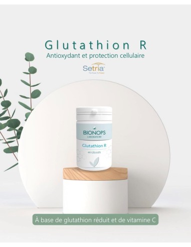 Bionops Glutathion R 60 gélules - Antioxydant puissant - 2