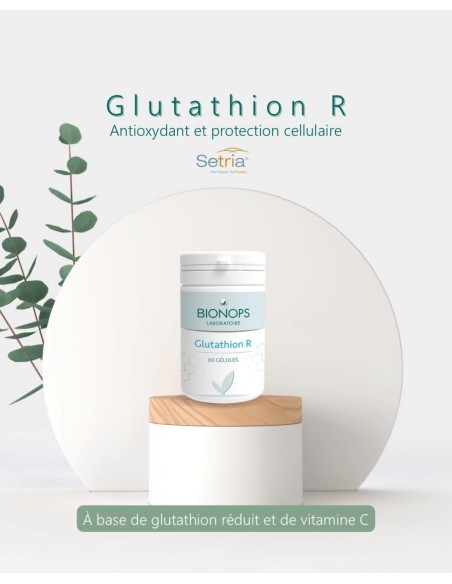 Bionops Glutathion R 60 gélules - Antioxydant puissant - 2