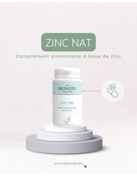 Bionops Zinc Bisglycinate 120 gélules - Aide à booster l'immunité - 2