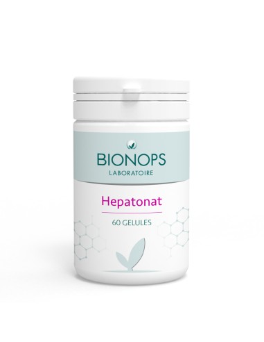 Bionops Hépatonat - Choline Citrate, Chardon Marie, Inositol, Méthionine pour la Detox foie
