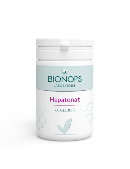 Bionops Hépatonat - Choline Citrate, Chardon Marie, Inositol, Méthionine pour la Detox foie