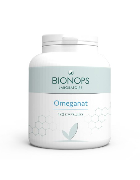 Bionops Oméganat 180 capsules - Complément alimentaire à base d'huile de poisson riche en Oméga 3, EPA & DHA Bionops Oméganat 180 capsules - Complément alimentaire à base d'huile de poisson riche en Oméga 3, EPA & DHA