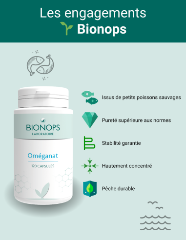 Nos engagements pour des oméga 3 de qualité, efficaces et durables