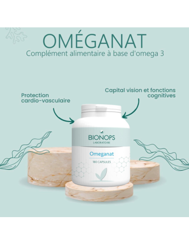 Bionops Oméganat - Complément alimentaire à base d'huile de poissons riche en Oméga 3 (EPA & DHA) - 2