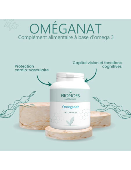 Bionops Oméganat - Complément alimentaire à base d'huile de poissons riche en Oméga 3 (EPA & DHA) - 2 Bionops Oméganat - Complément alimentaire à base d'huile de poissons riche en Oméga 3 (EPA & DHA) - 2