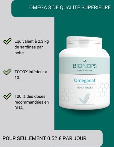 BIonops Omeganat aussi efficace que les sardines, sans le goût !