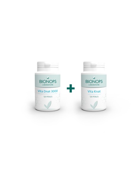 Bionops Pack Duo Vita D Nat + Vita K Nat - Pour préserver vos os