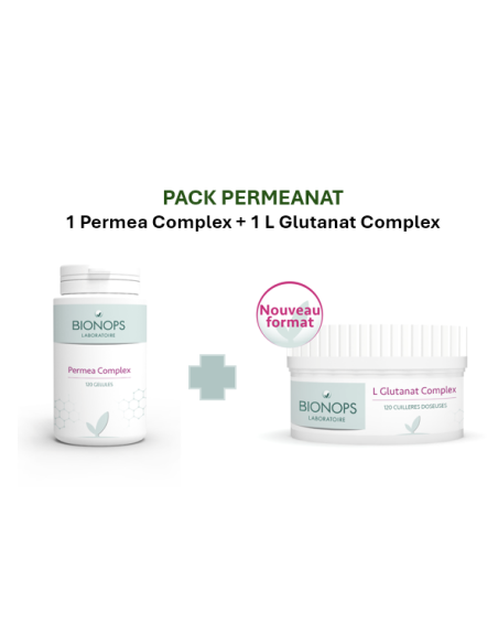 Bionops Pack Permeanat - Lutte contre la perméabilité intestinale Bionops Pack Permeanat - Lutte contre la perméabilité intestinale