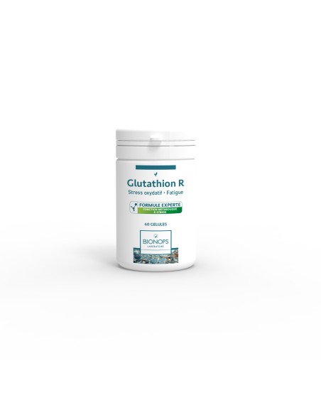 Bionops GLUTATHION R 60 gélules – 
Antioxydant puissant