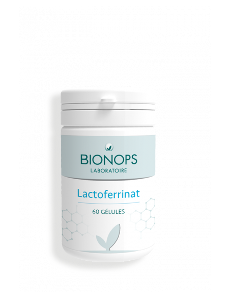 Bionops Lactoferrinat 60 gélules - Lactoferrine