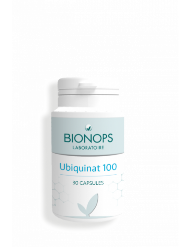 Bionops Ubiquinat 100 - CoEnzyme Q10 non oxydé ubiquinol